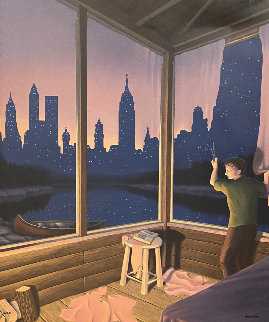 A Change of Scenery 1994 Limited Edition Print - Rob Gonsalves A Change of Scenery 1994 Limited Edition Print - Rob Gonsalves