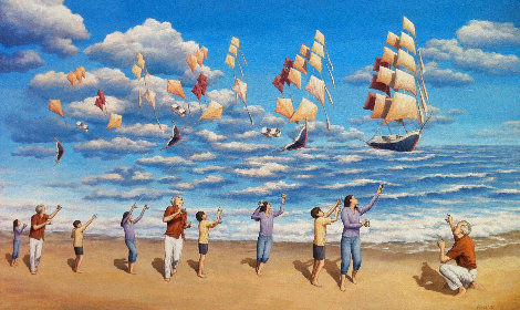 On the High Seas Limited Edition Print - Rob Gonsalves