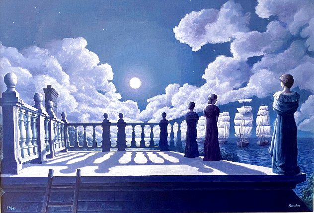 Widows Walk - Huge Limited Edition Print by Rob Gonsalves
