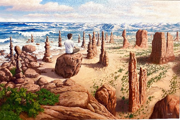 Pursuit of Balance Limited Edition Print by Rob Gonsalves
