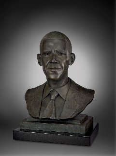 Barack Obama Bronze Sculpture 2012 21 in Sculpture - Matthew Gonzales Barack Obama Bronze Sculpture 2012 21 in Sculpture - Matthew Gonzales
