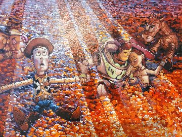 Untitled Painting 2014 28x34 Original Painting - Rodel Gonzalez Untitled Painting 2014 28x34 Original Painting - Rodel Gonzalez