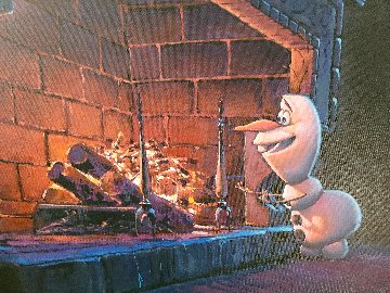 So This is Fire 2014 28x34 (Frozen) Original Painting - Rodel Gonzalez So This is Fire 2014 28x34 (Frozen) Original Painting - Rodel Gonzalez