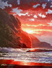 Sunset Tide 2023 - Caldograph on Wood Limited Edition Print by Rodel Gonzalez - 0