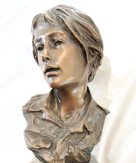 Untitled Bronze Sculpture 1992 8 in Sculpture - Glenna Goodacre Untitled Bronze Sculpture 1992 8 in Sculpture - Glenna Goodacre