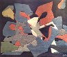 Collage Wool Tapestry IV 60x66 Huge Tapestry by Robert Goodnough - 0