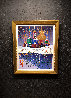 Winter With Violet sky 36x30 1996 Original Painting by Yuri Gorbachev - 2
