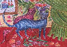 Of a Cat 1996 12x15 Embellished Works on Paper (not prints) by Yuri Gorbachev - 0 Of a Cat 1996 12x15 Embellished Works on Paper (not prints) by Yuri Gorbachev - 0