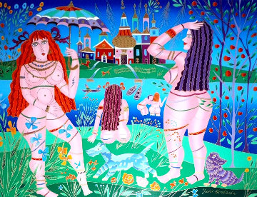 Bathers PP Limited Edition Print - Yuri Gorbachev Bathers PP Limited Edition Print - Yuri Gorbachev