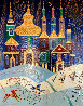 Winter Holiday in My City 1999 40x30 - Huge Original Painting by Yuri Gorbachev - 0