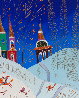 Moonlight Cathedrals 32x32 - Russia Original Painting by Yuri Gorbachev - 3
