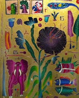 Evolution #6 36x30 Original Painting - Yuri Gorbachev