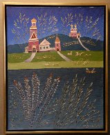 Landscape 1992 30x24 Original Painting by Yuri Gorbachev - 1 Landscape 1992 30x24 Original Painting by Yuri Gorbachev - 1