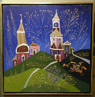 Landscape, # 452 1996 32x32 Original Painting by Yuri Gorbachev - 1 Landscape, # 452 1996 32x32 Original Painting by Yuri Gorbachev - 1