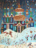 Winter in St. Petersburg 1998 22x26 Original Painting by Yuri Gorbachev - 0