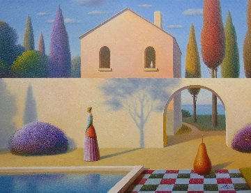 Shadow 2018 24x32 Original Painting - Evgeni Gordiets Shadow 2018 24x32 Original Painting - Evgeni Gordiets