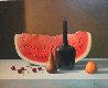 Still Life With Watermelon 2008 24x30 Original Painting by Evgeni Gordiets - 1