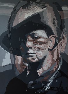 Anathema: Churchill, Painting 3 2017 61x43 Huge Original Painting - Gordon Carter