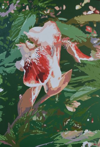 Study in Intimacy, Painting 2 2017 47x32 Huge Original Painting - Gordon Carter