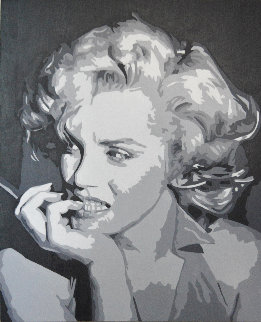 Icons of the 20th Century, Marilyn Monroe 2019 20x17 Original Painting - Gordon Carter Icons of the 20th Century, Marilyn Monroe 2019 20x17 Original Painting - Gordon Carter