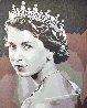 Icons of the 20th Century: Queen Elizabeth II 2019 20x17 Original Painting by Gordon Carter - 0