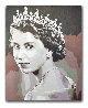 Icons of the 20th Century: Queen Elizabeth II 2019 20x17 Original Painting by Gordon Carter - 1