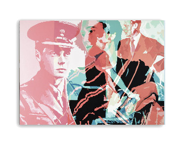 Anathema Painting 9: The Duke and Duchess of Windsor 2017 43x61 Huge Original Painting - Gordon Carter Anathema Painting 9: The Duke and Duchess of Windsor 2017 43x61 Huge Original Painting - Gordon Carter