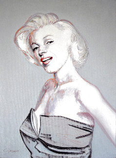 Marilyn Monroe 2021 28x20 Original Painting - Gordon Carter