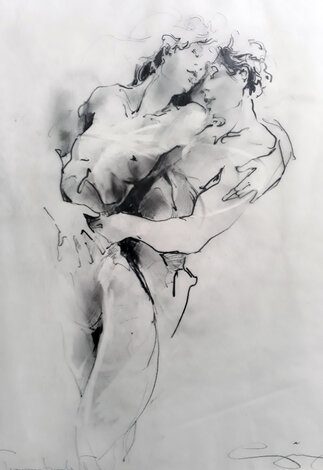 Transformation II 1995 13x10 - Drawing Drawing - Jurgen Gorg