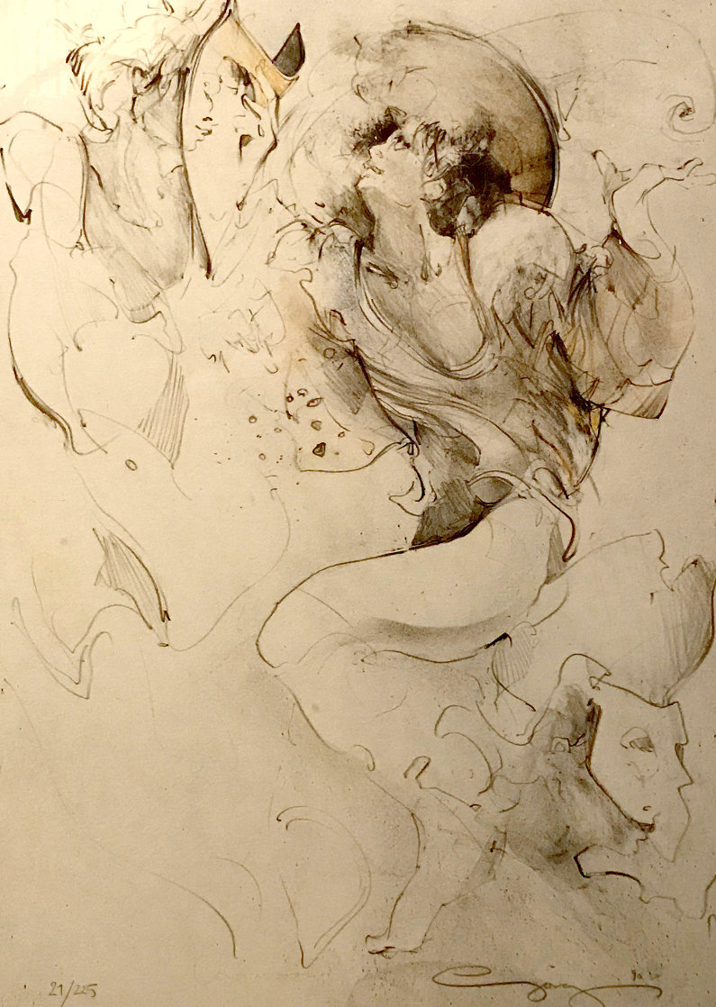 Casanova 1990 Limited Edition Print by Jurgen Gorg Casanova 1990 Limited Edition Print by Jurgen Gorg