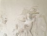 Tina Mit Rosen EA 1986 -  Embellished Hand Colored Lithograph Limited Edition Print by Jurgen Gorg - 2