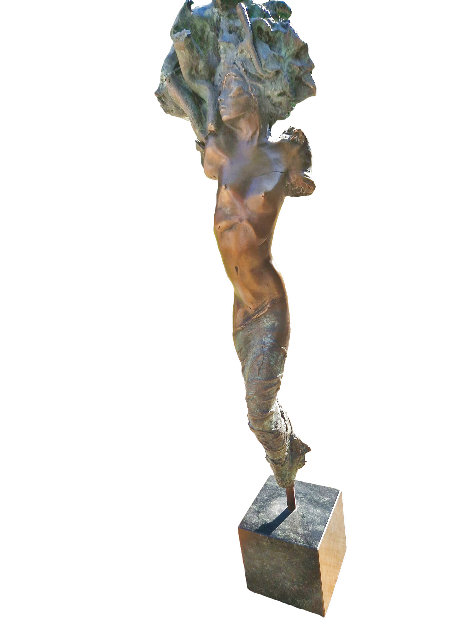 Skulptur 1 Bronze Sculpture 1995 24 in Sculpture by Jurgen Gorg