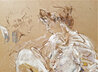 Meditation 1996 Drawing - Huge Drawing by Jurgen Gorg - 3