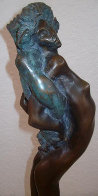 Paar Bronze Sculpture 1995 30 in  Sculpture by Jurgen Gorg - 1