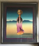 Water Carrier 1984 Limited Edition Print by R.C. Gorman - 1 Water Carrier 1984 Limited Edition Print by R.C. Gorman - 1