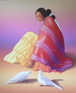 Maria Paloma 1993 Limited Edition Print - R.C. Gorman Maria Paloma 1993 Limited Edition Print - R.C. Gorman