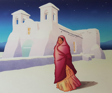 First Snow AP 1994 Limited Edition Print - R.C. Gorman First Snow AP 1994 Limited Edition Print - R.C. Gorman