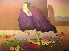 Taos Flower 1990 - New Mexico Limited Edition Print by R.C. Gorman - 1