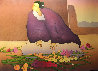 Taos Flower 1990 - New Mexico Limited Edition Print by R.C. Gorman - 0