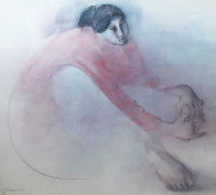 Untitled Portrait 1970 Limited Edition Print by R.C. Gorman - 0 Untitled Portrait 1970 Limited Edition Print by R.C. Gorman - 0