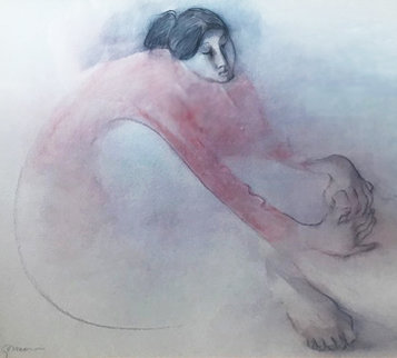 Untitled Portrait 1970 Limited Edition Print - R.C. Gorman Untitled Portrait 1970 Limited Edition Print - R.C. Gorman