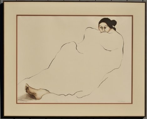 Woman From Albuquerque 1978 Limited Edition Print - R.C. Gorman