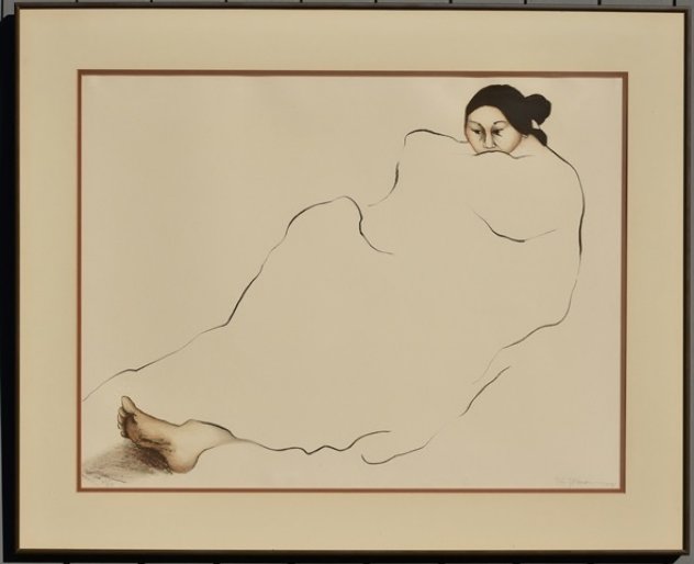 Woman From Albuquerque 1978 Limited Edition Print by R.C. Gorman
