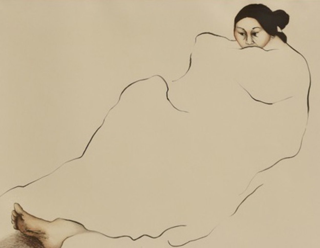 Woman From Albuquerque 1978 Limited Edition Print by R.C. Gorman Woman From Albuquerque 1978 Limited Edition Print by R.C. Gorman