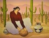 Saguaro 1990 Limited Edition Print by R.C. Gorman - 0 Saguaro 1990 Limited Edition Print by R.C. Gorman - 0