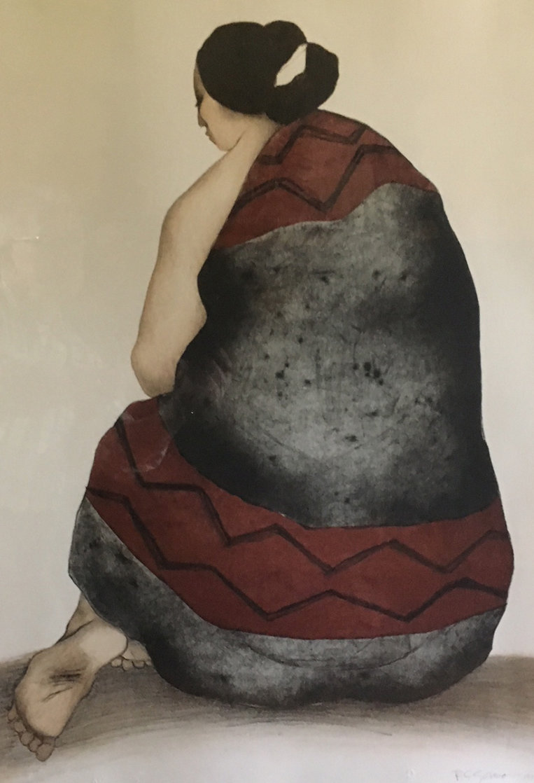 Woman With Manta 1977 Limited Edition Print by R.C. Gorman Woman With Manta 1977 Limited Edition Print by R.C. Gorman