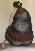 Woman With Manta 1977 Limited Edition Print by R.C. Gorman - 0 Woman With Manta 1977 Limited Edition Print by R.C. Gorman - 0