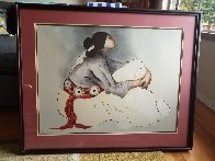 Gallup Ceremonial Woman 1979 Limited Edition Print by R.C. Gorman - 1 Gallup Ceremonial Woman 1979 Limited Edition Print by R.C. Gorman - 1