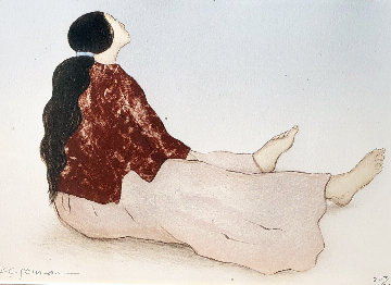 Untitled Lithograph Limited Edition Print - R.C. Gorman Untitled Lithograph Limited Edition Print - R.C. Gorman