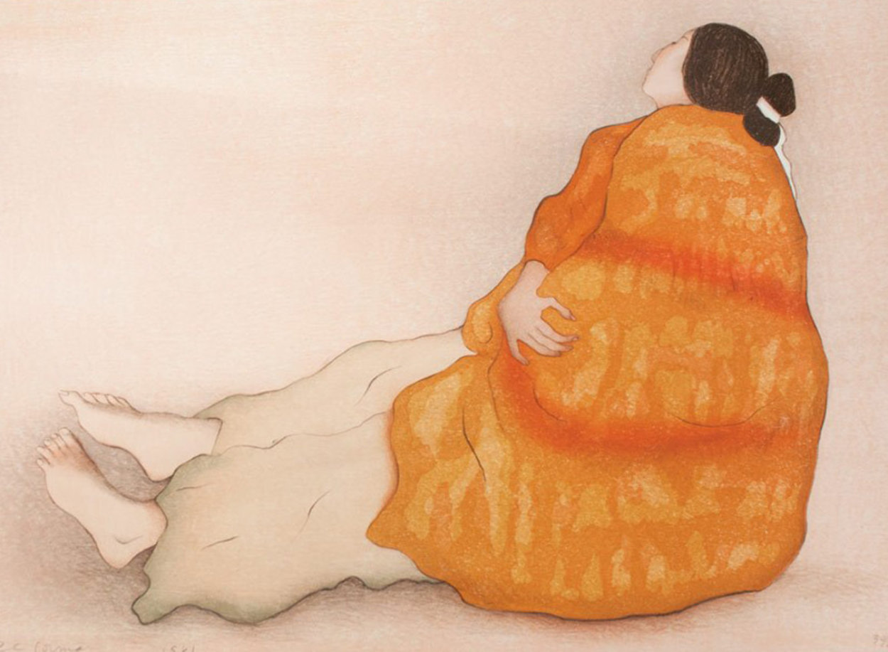 Yuyake 1981 Limited Edition Print by R.C. Gorman Yuyake 1981 Limited Edition Print by R.C. Gorman